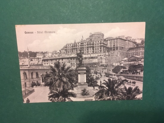 Cartolina Genova - Hotel Miramare - 1930 ca.