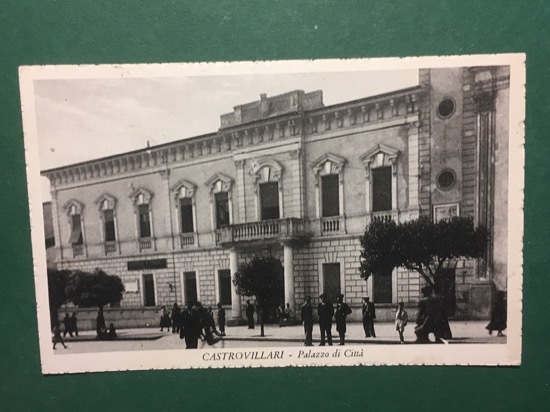 Cartolina Castrovillari - Palazzo Di Città - 1952