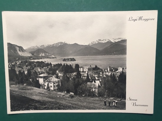 Cartolina Lago Maggiore - Stresa Borromeo - 1930 ca.