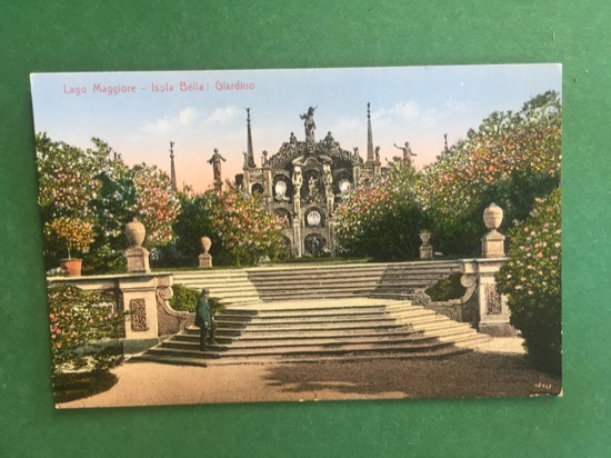 Cartolina Lago Maggiore - Isola Bella - Giardino - 1930 …