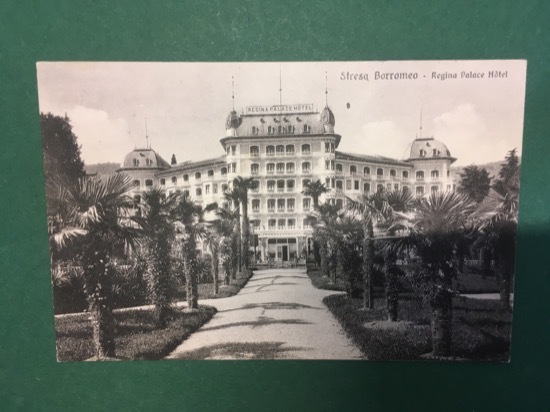 Cartolina Stresa Borromeo - Regina Palace Hotel - 1919