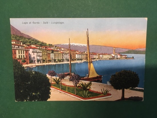 Cartolina Lago Di Garda - Salò - Lungolago - 1965 …