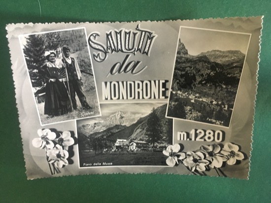 Cartolina Saluti Da Mondrone - Panorama - Costumi - Piano …