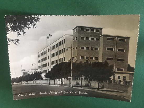 Cartolina Lido Di Ostia - Scuola Sottoufficiali Guardia Di Finanza …