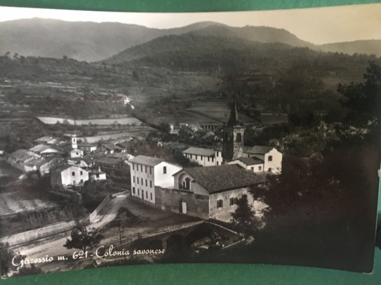Cartolina Garessio m.621 - Colonia Savonese - 1956
