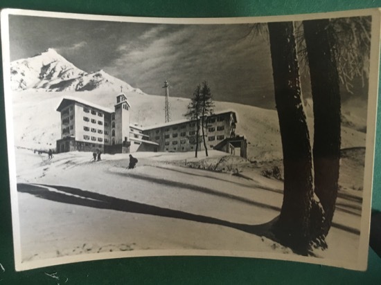 Cartolina Casa Alpina Di Motta - Madesimo - 1949