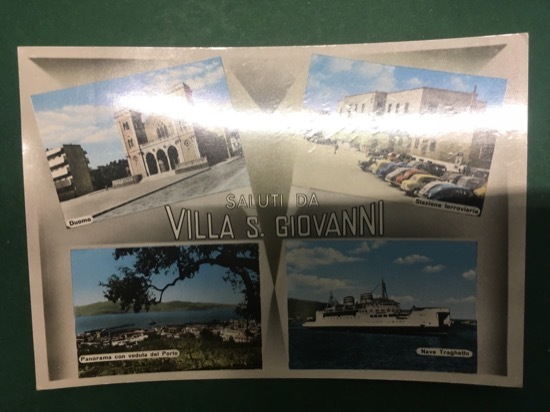Cartolina Saluti Da S. Giovanni - Nave Traghetto - Stazione …