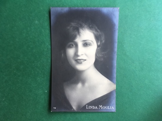 Cartolina Linda Moglia - 1920 ca.