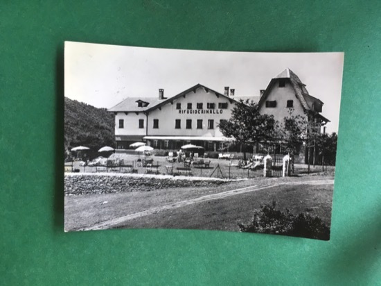 Cartolina Rifugio Cainallo Sopra Esino Lario m.1350 s.m. + 1960