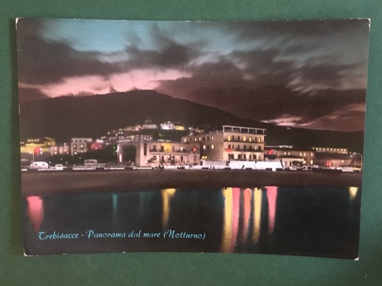 Cartolina Trebisacce - Panorama Dal Mare - Notturno - 1965