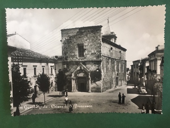 Cartolina Guardigrele - Chiesa Di S. Francesco - 1960 ca.