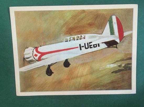Cartolina Il Nardi Fn-305 - Primo Aereo Da Scuola Militare …