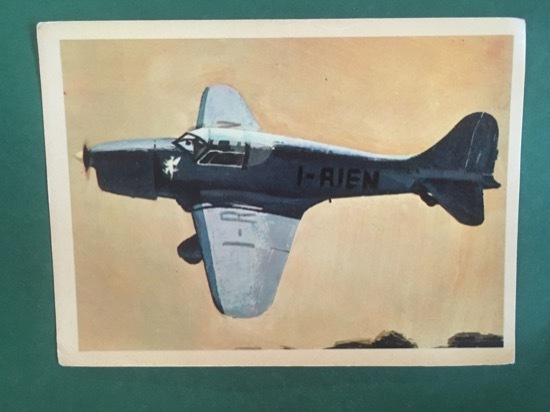 Cartolina Il Grifo - Primo Aerei Italiani Del Dopoguerra - …