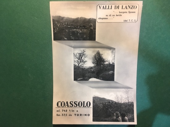 Cartolina Val Di Lanzo - Coassolo - 1952