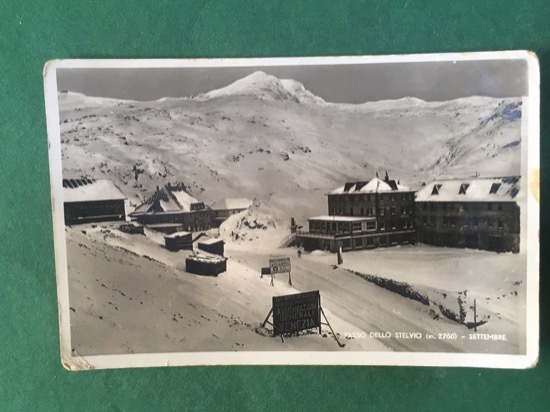 Cartolina Passo Dello Stelvio - Settembre - 1950 ca.