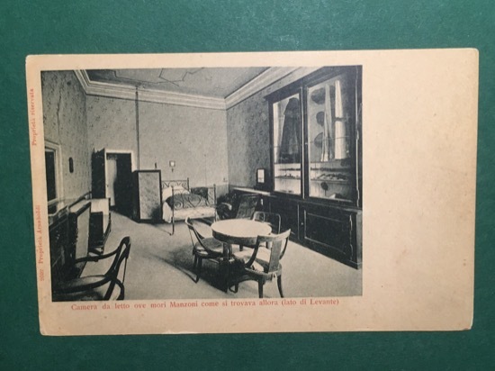 Cartolina Camera da Letto Ove Mori Manzoni Come si Trova …