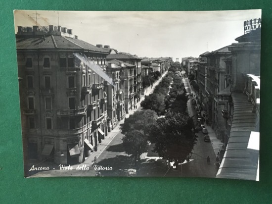 Cartolina Ancona - Viale Della Vittoria - 1960 ca.