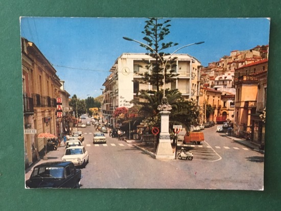 Cartolina Scalea - Riviera Calabria Di Ponente - Piazza Gregorio …