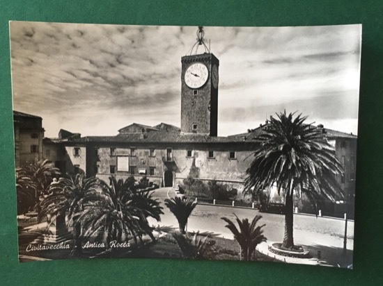 Cartolina Civitavecchia - Antica Rocca - 1960 ca.