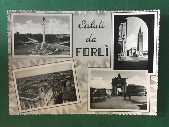 Cartolina Saluti Da Forlì - 1956