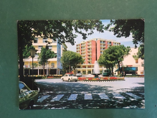 Cartolina Lignano - La Fontana - 1974