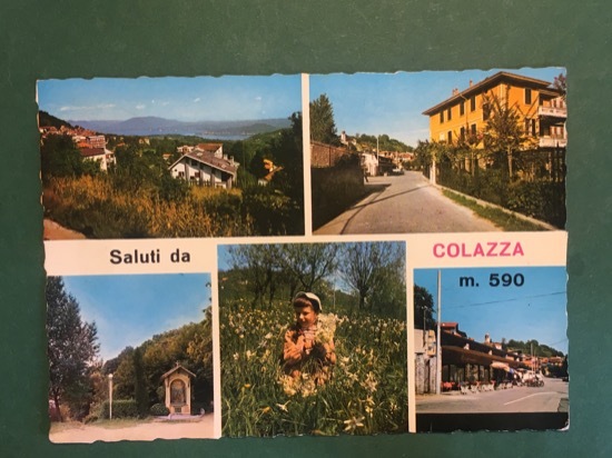 Cartolina Saluti da Colazza - 1970