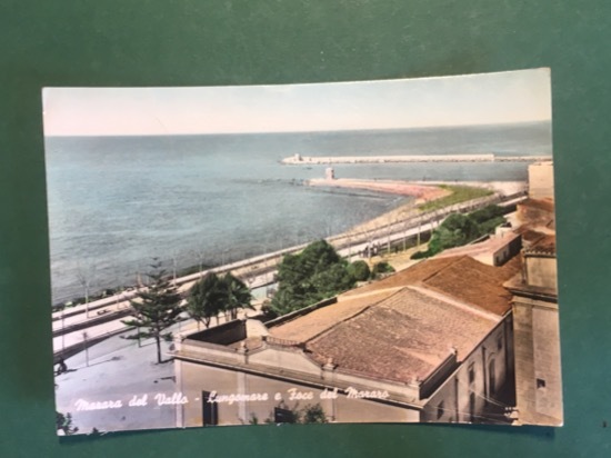 Cartolina Marara Del Vallo - Lungomare e Foce Del Mararo …