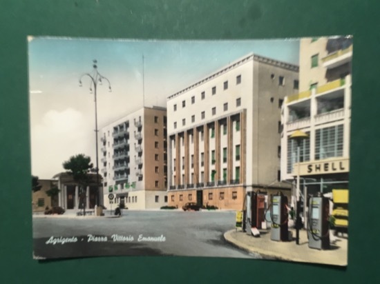 Cartolina Agrigento - Piazza Vittorio Emanuele - 1962