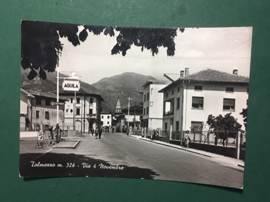 Cartolina Tolmezzo m.326 - Via 4 Novembre - 1959