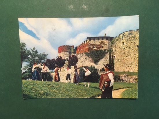 Cartolina Costumi Friulani - Gorizia - Il Castello - 1961