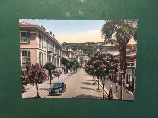 Cartolina Riviera Dei Fiori - Bordighera - Corso Italia - …