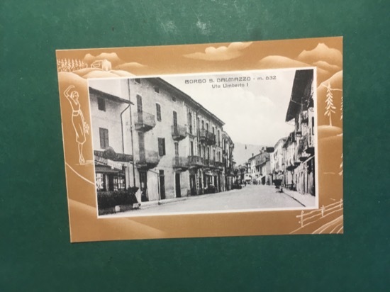 Cartolina Borgo S. Dalmazzo - Via Umberto I - 1941 …