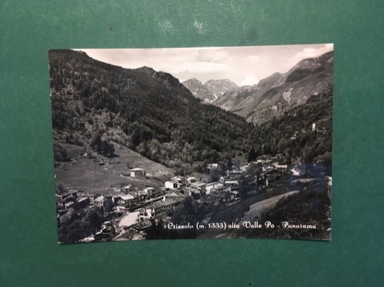 Cartolina Crissolo Alta Valle Po - Panorama - 1960 ca.