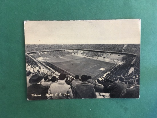 Cartolina Milano - Stadio di S.Siro - 1964