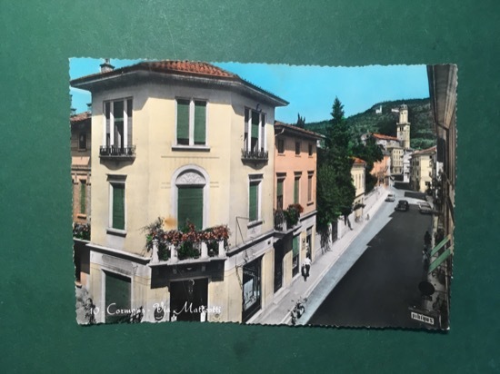 Cartolina Cormons - Via Matteotti -- 1961