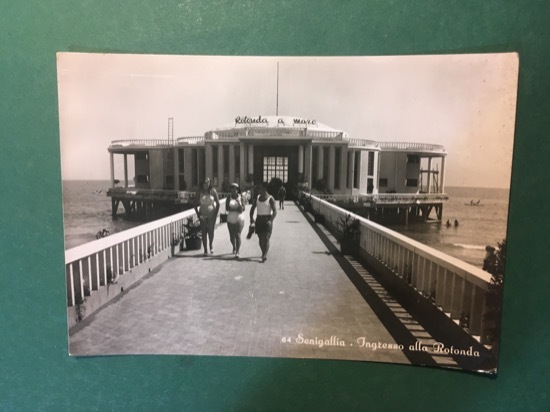 Cartolina Senigallia - Ingresso Alla Rotonda - 1960 ca.