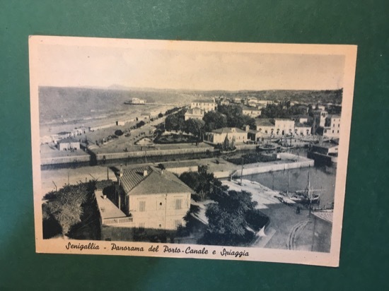 Cartolina Senigallia - Panorama Del Porto Canale e Spiaggia - …