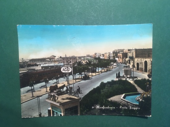 Cartolina Manfredonia - Porta Foggia - 1960