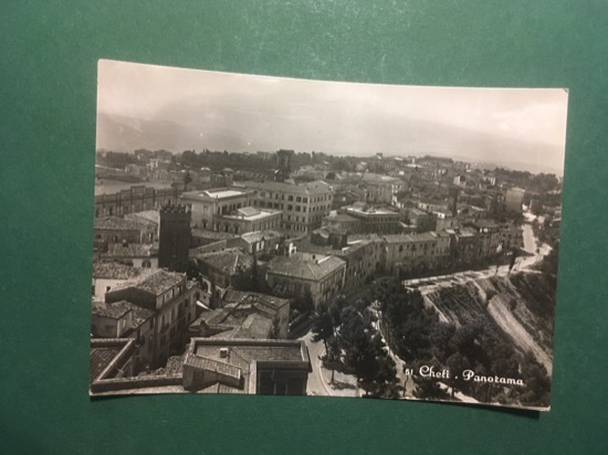 Cartolina Chieti - Panorama - 1954