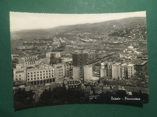 Cartolina Trieste - Panorama - 1951