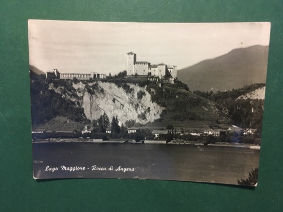 Cartolina Lago Maggiore - Rocca di Angera - 1951
