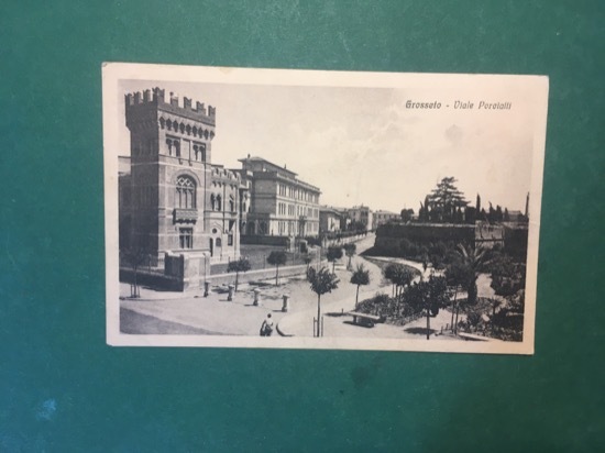 Cartolina Grosseto - Viale Porciatti - 1931