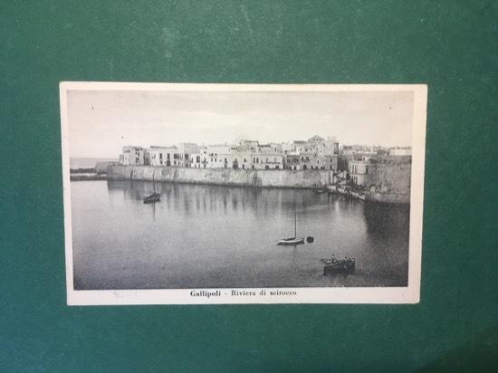 Cartolina Gallipoli - Riviera di Scirocco - 1920 ca.