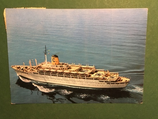 Cartolina TN Federico Costa - 20000 Tonn. - 1970