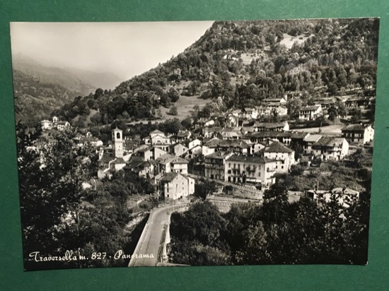 Cartolina Traversella - Panorama - 1960 ca.