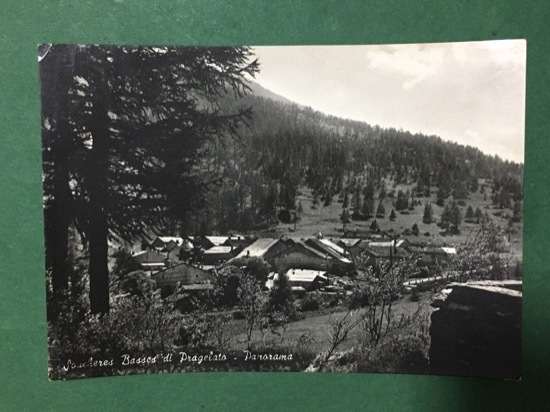 Cartolina Aucheres Basses di Pragelato - Panorama - 1957