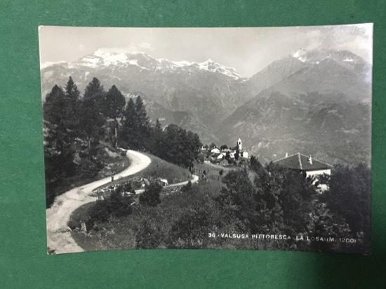 Cartolina Valsusa Pittoresca - La Losa - 1960
