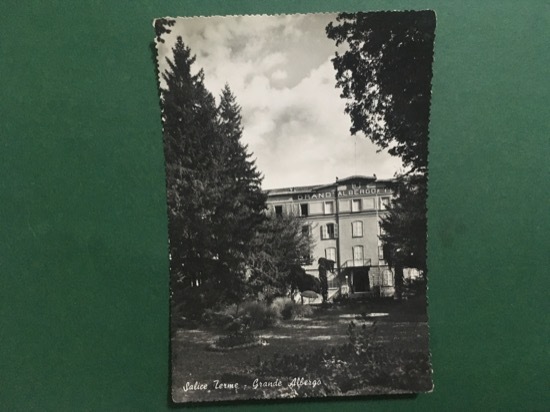 Cartolina Salice Terme - Grande Albergo - 1960