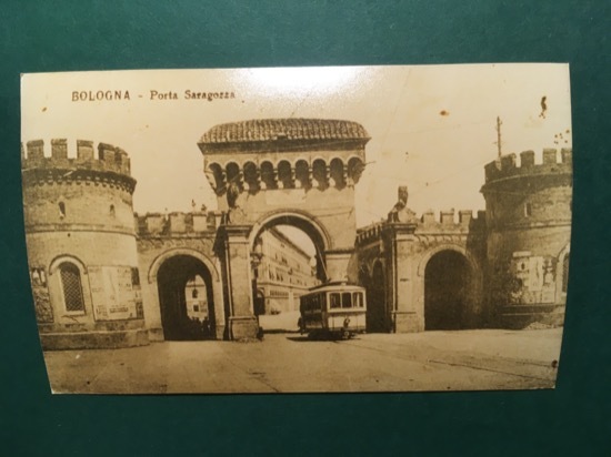 Cartolina Bologna - .Porta Saragozza - Replica 1950 ca