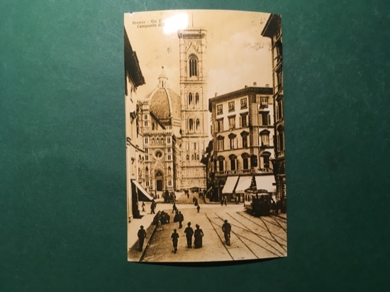 Cartolina Firenze - Via de Pecosi - Campanile Di Giotto …
